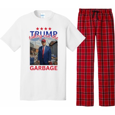 Trump Taking Out The Garbage 2024 Pajama Set