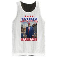 Trump Taking Out The Garbage 2024 Mesh Reversible Basketball Jersey Tank