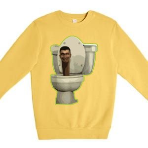 Toilet Premium Crewneck Sweatshirt