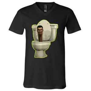 Toilet V-Neck T-Shirt