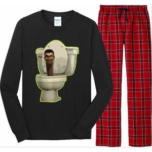 Toilet Long Sleeve Pajama Set