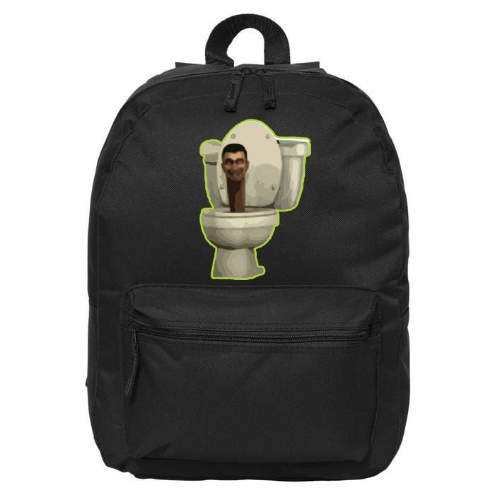 Toilet 16 in Basic Backpack