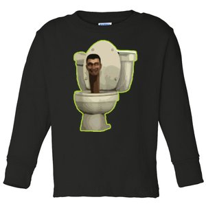 Toilet Toddler Long Sleeve Shirt