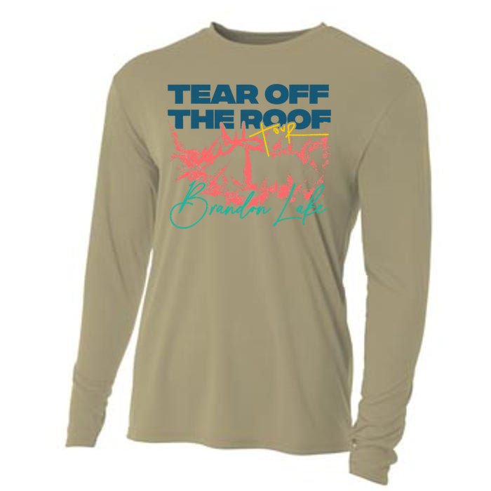 Totr Tear Off The Roof Merch B.R.A.N.D.O.N L.A.K.E Cooling Performance Long Sleeve Crew