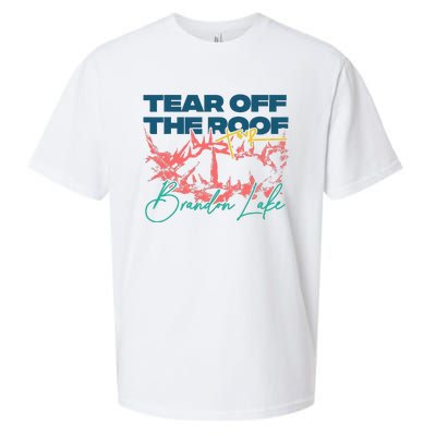 Totr Tear Off The Roof Merch B.R.A.N.D.O.N L.A.K.E Sueded Cloud Jersey T-Shirt