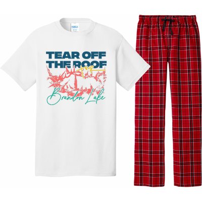 Totr Tear Off The Roof Merch B.R.A.N.D.O.N L.A.K.E Pajama Set