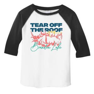 Totr Tear Off The Roof Merch B.R.A.N.D.O.N L.A.K.E Toddler Fine Jersey T-Shirt