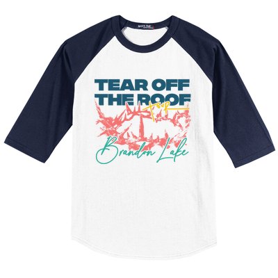 Totr Tear Off The Roof Merch T.O.U.R V2 B.R.A.N.D.O.N L.A.K.E Baseball Sleeve Shirt