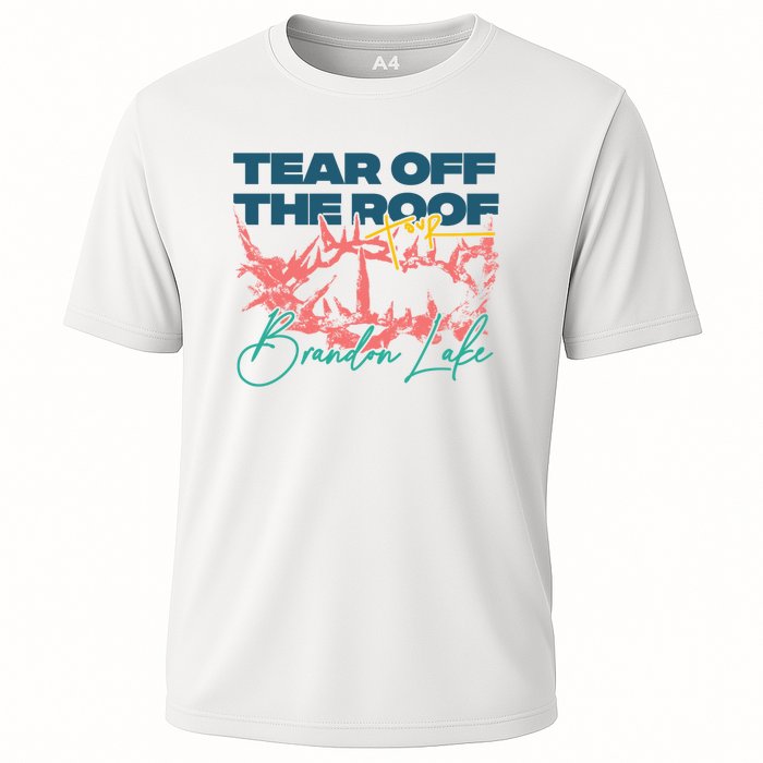 Totr Tear Off The Roof Merch T.O.U.R V2 B.R.A.N.D.O.N L.A.K.E Cooling Performance Crew T-Shirt