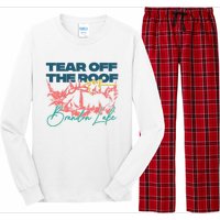 Totr Tear Off The Roof Merch T.O.U.R V2 B.R.A.N.D.O.N L.A.K.E Long Sleeve Pajama Set