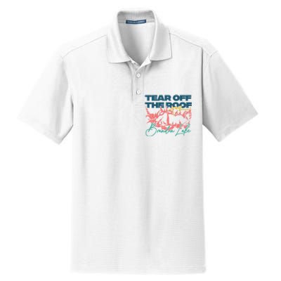 Totr Tear Off The Roof Merch T.O.U.R V2 B.R.A.N.D.O.N L.A.K.E Dry Zone Grid Polo