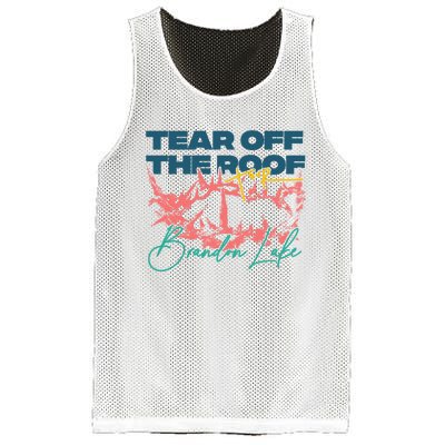 Totr Tear Off The Roof Merch T.O.U.R V2 B.R.A.N.D.O.N L.A.K.E Mesh Reversible Basketball Jersey Tank