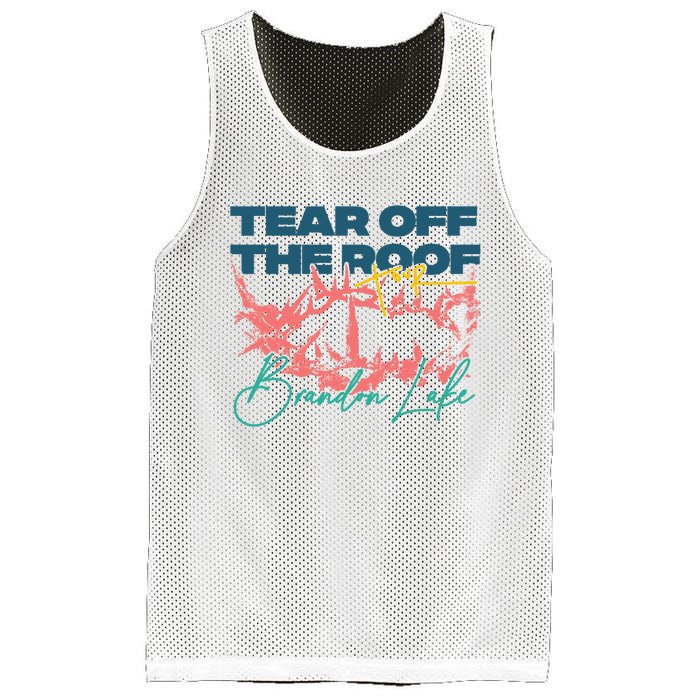 Totr Tear Off The Roof Merch T.O.U.R V2 B.R.A.N.D.O.N L.A.K.E Mesh Reversible Basketball Jersey Tank