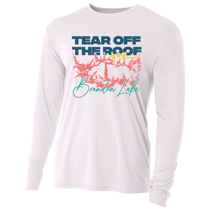 Totr Tear Off The Roof Merch T.O.U.R V2 B.R.A.N.D.O.N L.A.K.E Cooling Performance Long Sleeve Crew