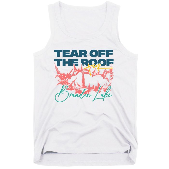 Totr Tear Off The Roof Merch T.O.U.R V2 B.R.A.N.D.O.N L.A.K.E Tank Top