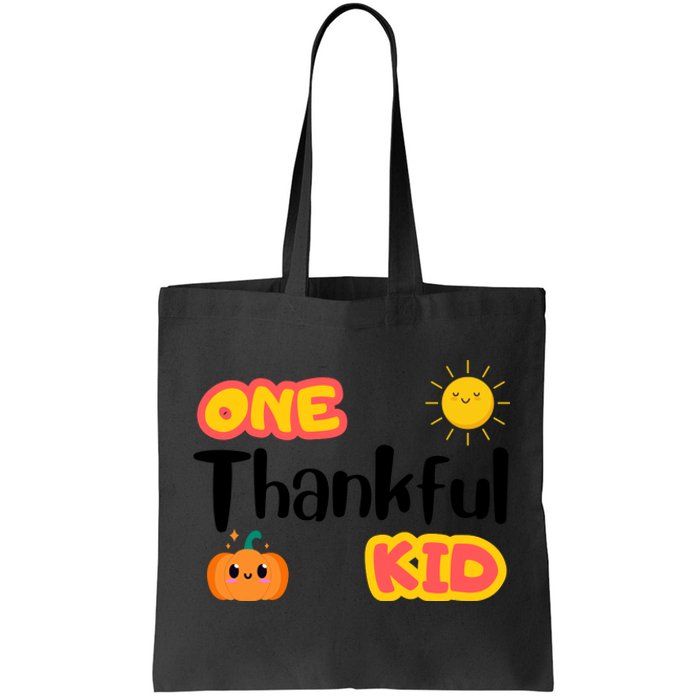 Thankful T One Thankfuls Thanksgiving Fall Design Give Thanks Baby Tote Bag