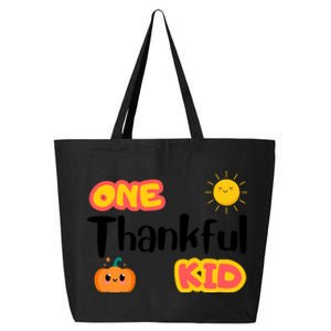 Thankful T One Thankfuls Thanksgiving Fall Design Give Thanks Baby 25L Jumbo Tote