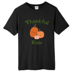 Thankful T One Thankfuls Thanksgiving Fall Design Give Thanks Baby Tall Fusion ChromaSoft Performance T-Shirt