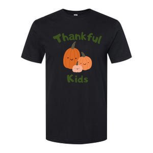 Thankful T One Thankfuls Thanksgiving Fall Design Give Thanks Baby Softstyle CVC T-Shirt