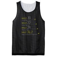 The Thoughts Of Marathoner Runner Gift Funny Marathon Mesh Reversible Basketball Jersey Tank