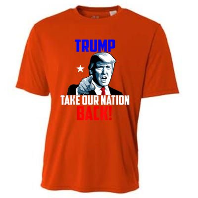 Trump Take Our Nation Back Trump Cooling Performance Crew T-Shirt