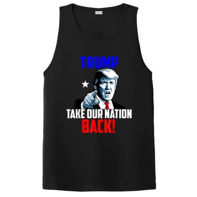 Trump Take Our Nation Back Trump PosiCharge Competitor Tank