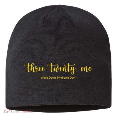 Three Twenty One World Down Syndrome Day Sustainable Beanie