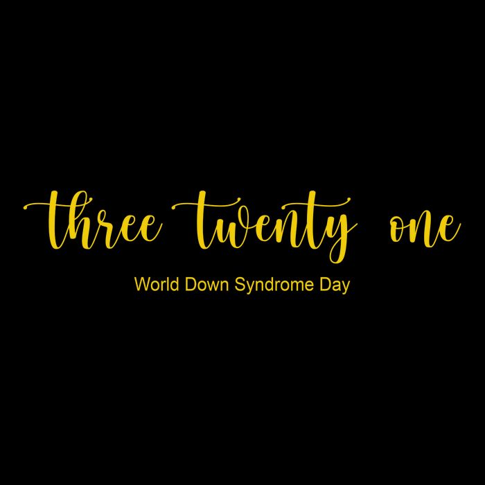 Three Twenty One World Down Syndrome Day 16 in Basic Backpack