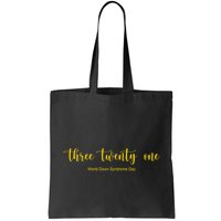Three Twenty One World Down Syndrome Day Bag