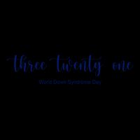 Three Twenty One World Down Syndrome Day 16oz Travel Tumbler