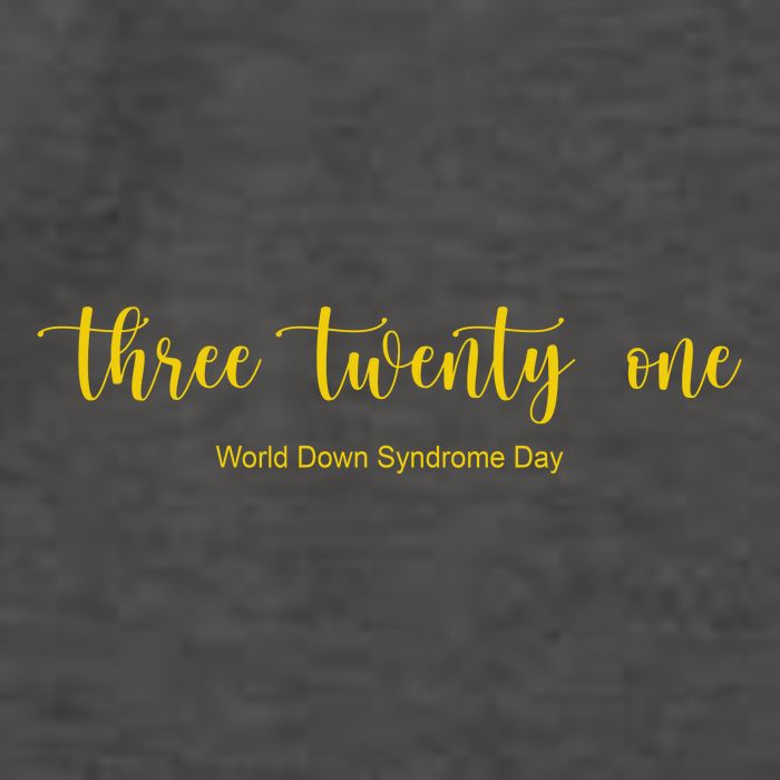 Three Twenty One World Down Syndrome Day Vector Backpack