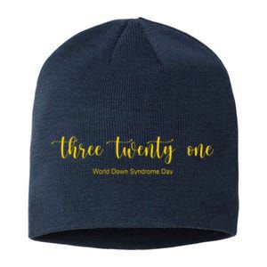 Three Twenty One World Down Syndrome Day Sustainable Beanie