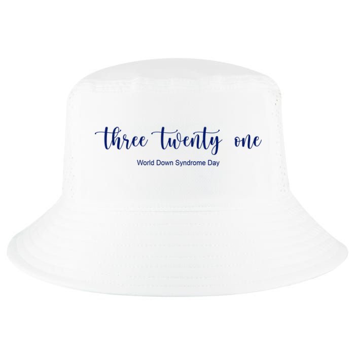 Three Twenty One World Down Syndrome Day Cool Comfort Performance Bucket Hat