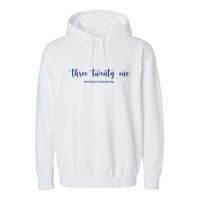 Three Twenty One World Down Syndrome Day Garment-Dyed Fleece Hoodie