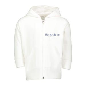 Three Twenty One World Down Syndrome Day Toddler Zip Fleece Hoodie