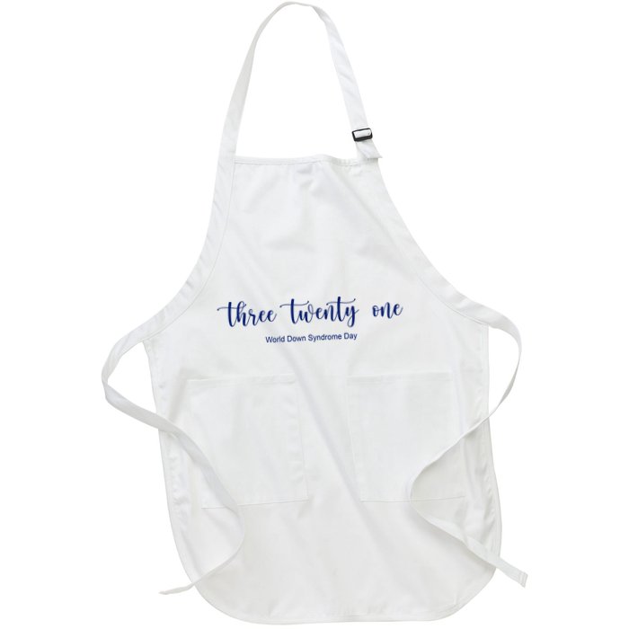 Three Twenty One World Down Syndrome Day Apron