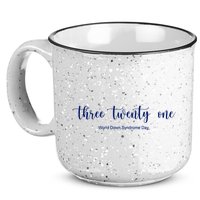 Three Twenty One World Down Syndrome Day 15oz Campfire Ceramic Mug
