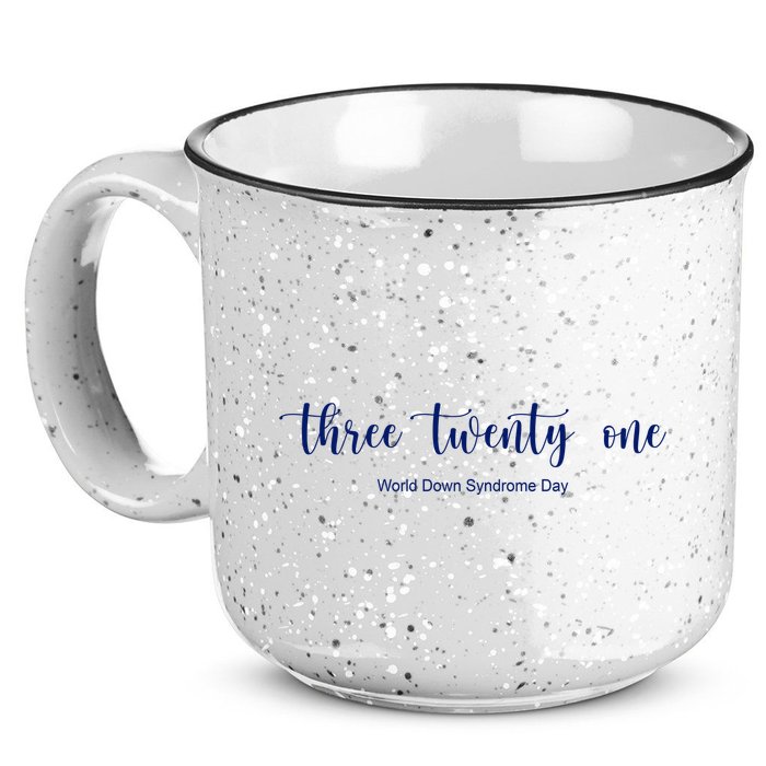 Three Twenty One World Down Syndrome Day 15oz Campfire Ceramic Mug