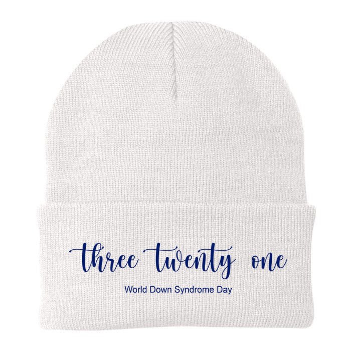 Three Twenty One World Down Syndrome Day Knit Cap Winter Beanie