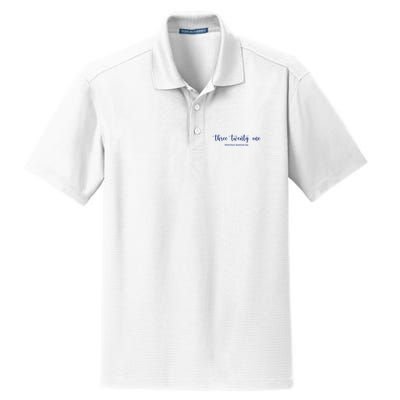 Three Twenty One World Down Syndrome Day Dry Zone Grid Polo