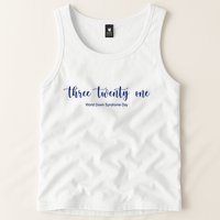 Three Twenty One World Down Syndrome Day Tank Top