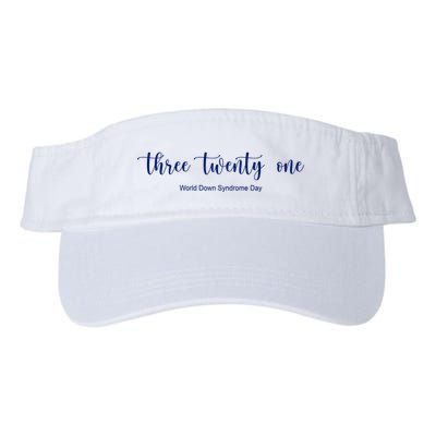Three Twenty One World Down Syndrome Day Visor