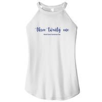 Three Twenty One World Down Syndrome Day Women's Perfect Tri Rocker Tank