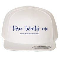 Three Twenty One World Down Syndrome Day Wool Snapback Cap