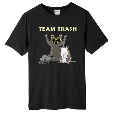 Team Trash Opossum Raccoon Rat Funny Animals Tall Fusion ChromaSoft Performance T-Shirt