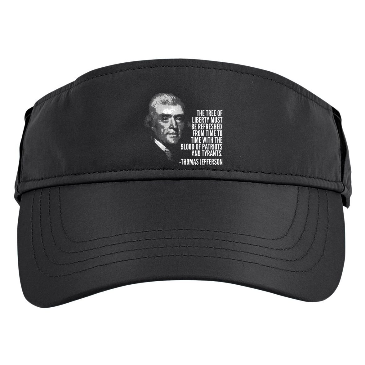The Tree Of Liberty Thomas Jefferson Quote History Adult Drive Performance Visor