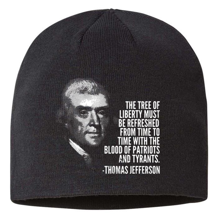 The Tree Of Liberty Thomas Jefferson Quote History Sustainable Beanie