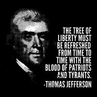 The Tree Of Liberty Thomas Jefferson Quote History Magnet