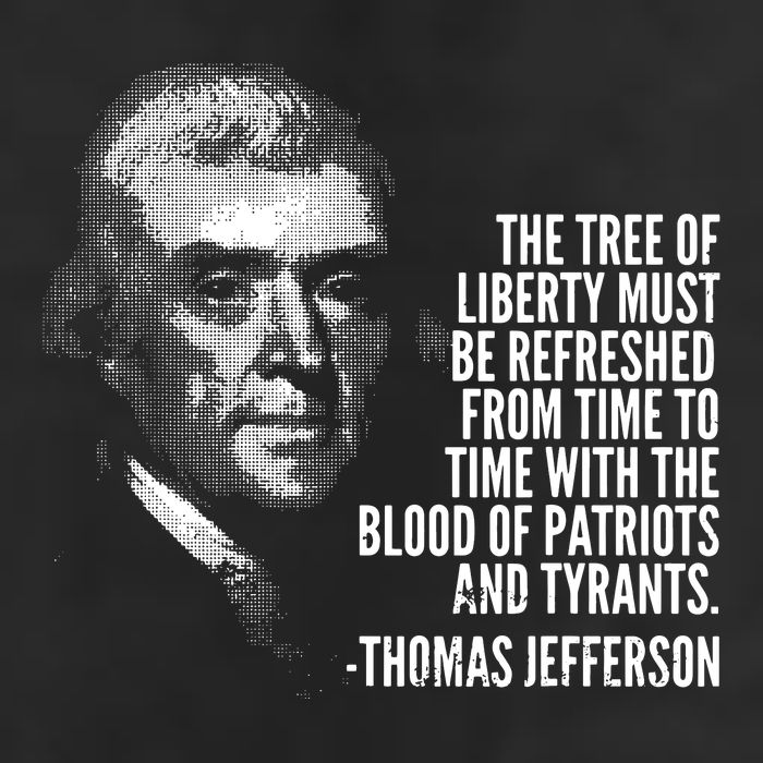 The Tree Of Liberty Thomas Jefferson Quote History Golf Towel