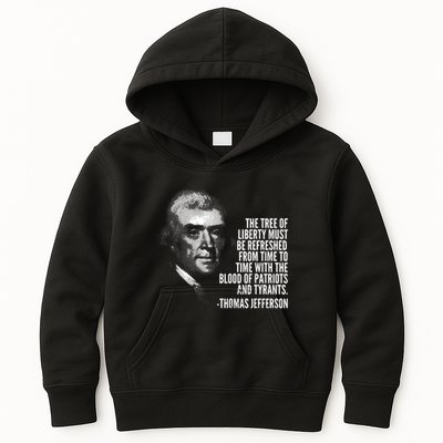 The Tree Of Liberty Thomas Jefferson Quote History Kids Hoodie